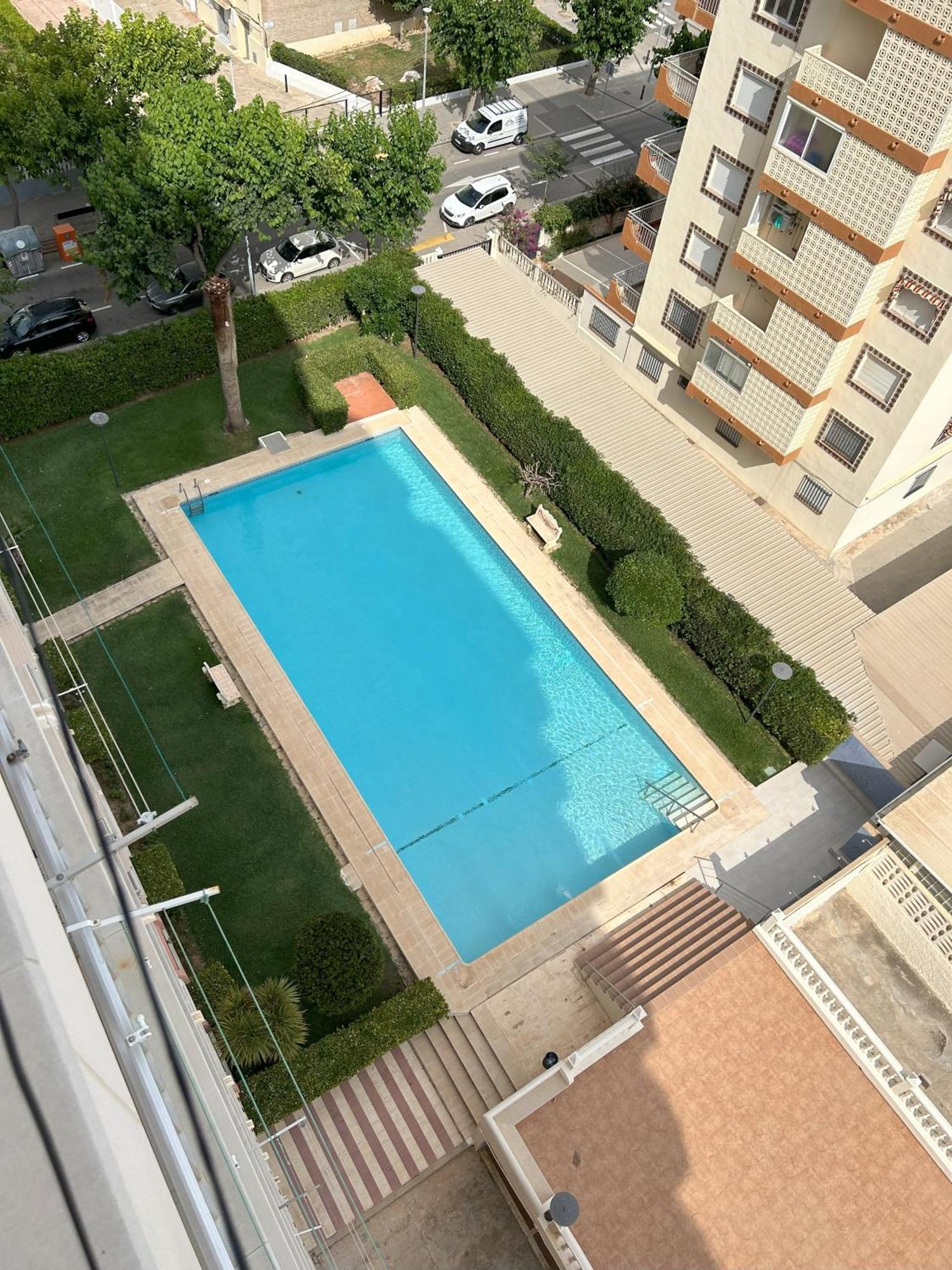 Apartamento Gandia Playa 150M Playa Con Parking Privado Y Piscina Playa de Gandia Eksteriør billede