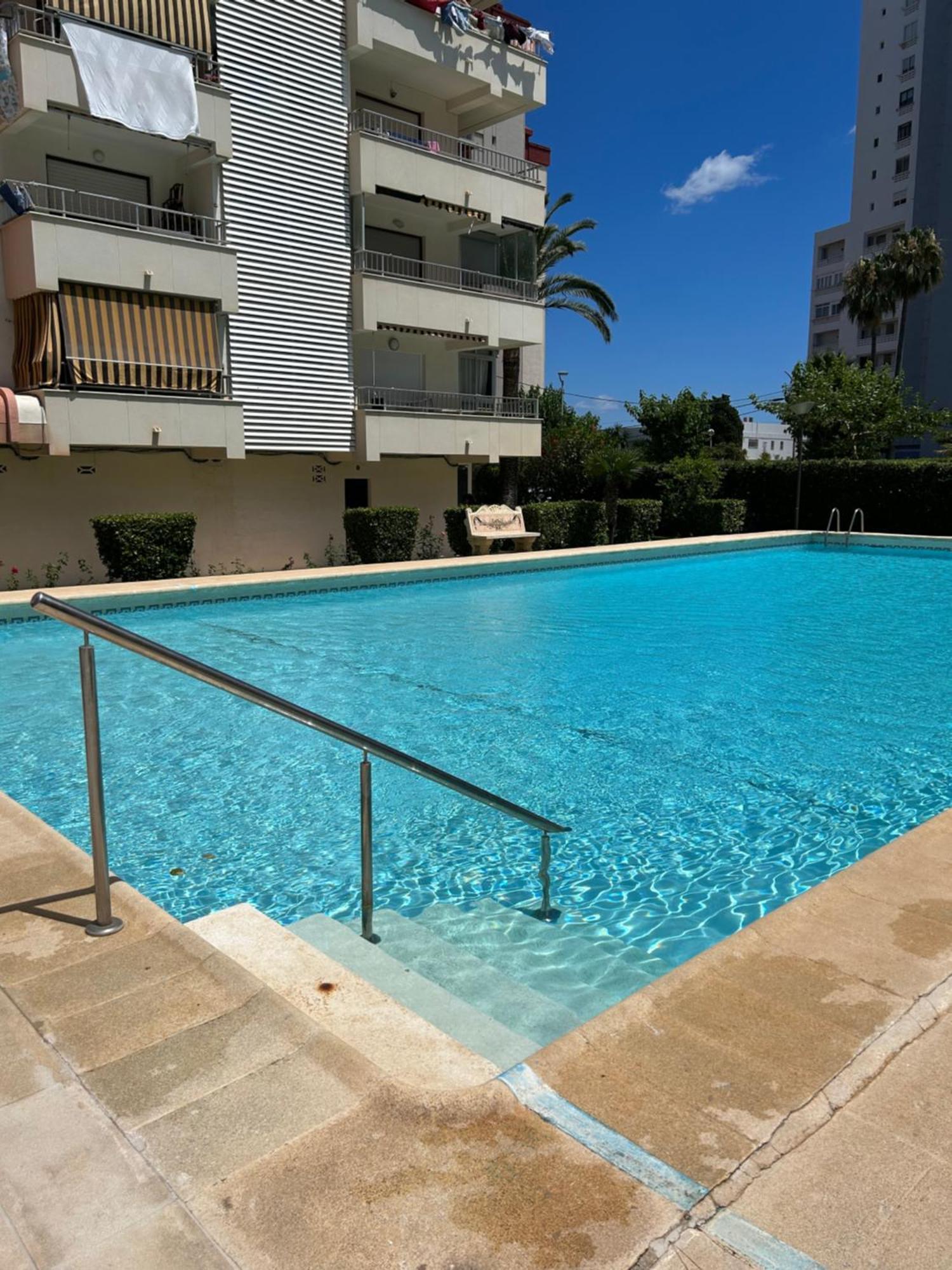 Apartamento Gandia Playa 150M Playa Con Parking Privado Y Piscina Playa de Gandia Eksteriør billede